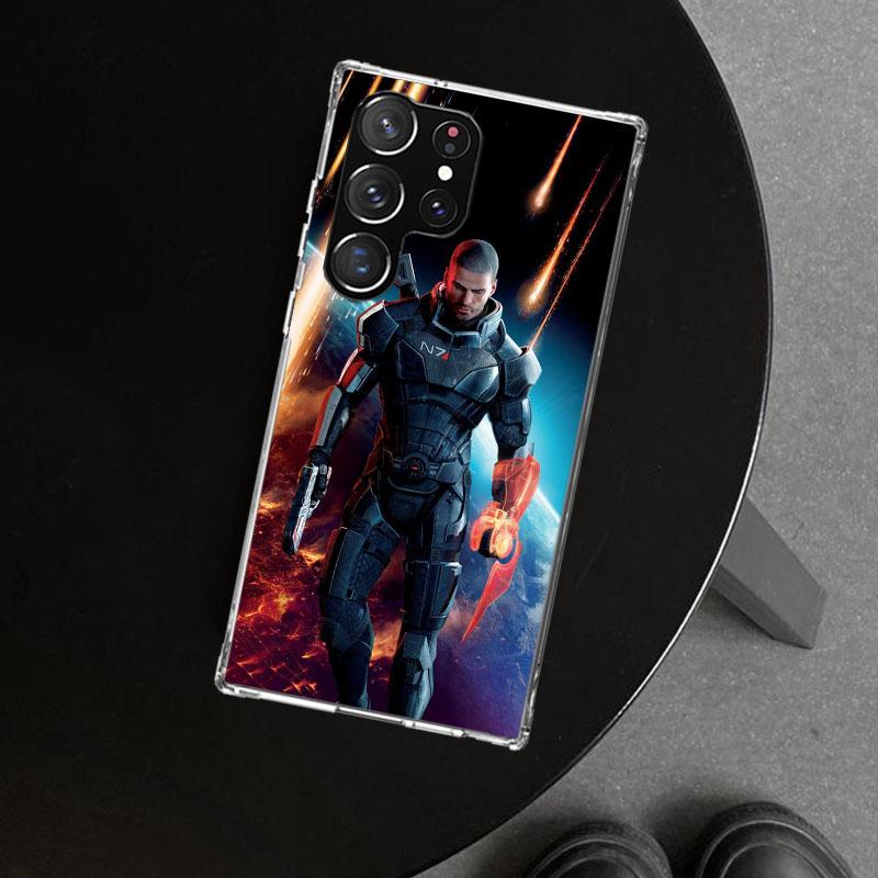 N7 Mass Effect Phone Case Cover for Samsung Galaxy S26 S25 Edge S24 S23 Ultra S22 Plus S21 FE S20 + Art Customized Fundas Galaxy