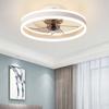 20 Inchs DC Motor Ceiling Fan With Light Household Electric Ceiling Fan Bedroom Adjustable Brightness LED Ceiling Fan Lamp