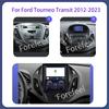 9.7 Inch Vertical Screen Android 14 For Ford Tourneo Transit 2012-2025 For Tesla Style Auto Radio 4G Wifi Carplay 7862 CPU