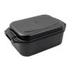 Karcher 2-in-1 Cast Aluminum Induction Sauteuse with Lid/casserole Dish, 8.7 Liters, 41.5 X 25.5 Cm