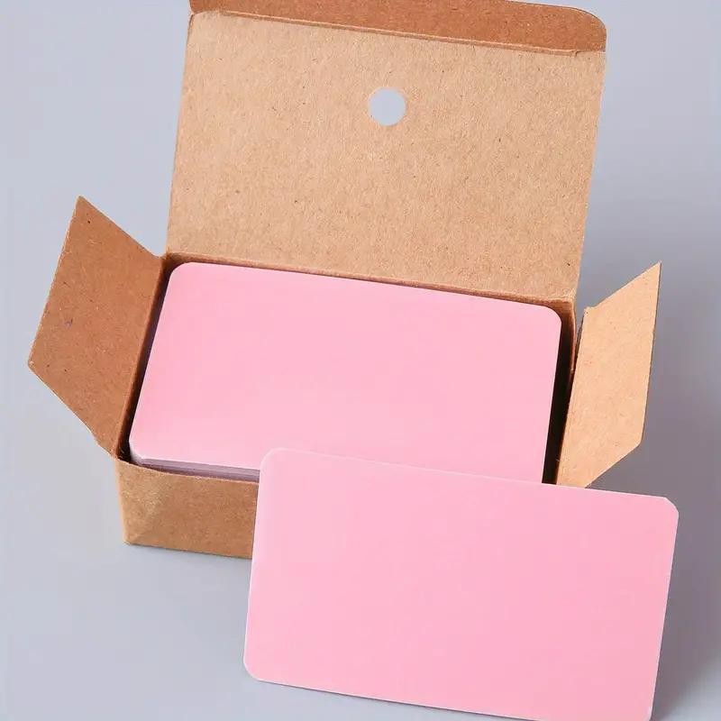 

100pcs DIY Business Greeting Cards – Premium Paper Cards for Gift Tags, Notes, Flash Cards, and Tarot Card Games
