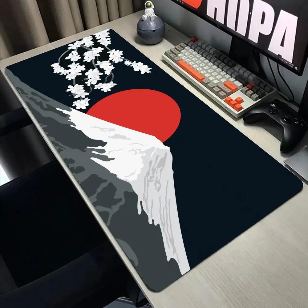 Mount Fuji Mouse Pad Large Computer Office Game Table Mats XXL Rubber Antislip Gaming Keyboard Mousepads Long Desk Pads X
