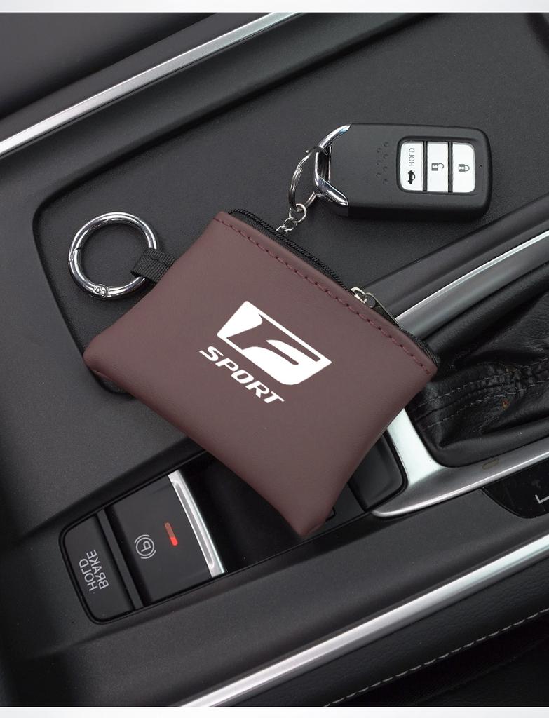 Kožené pouzdro na klíče od auta Klíčenka Mini úložná taška Příslušenství Pro Lexus F SPORT ES RX NX LS UX LM LX GX LC RZ IS CT GS RC HS SC LBX