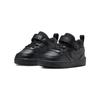 Nike Court Borough Low Recraft TD Triple Black Baby Sneakers DV5458-002