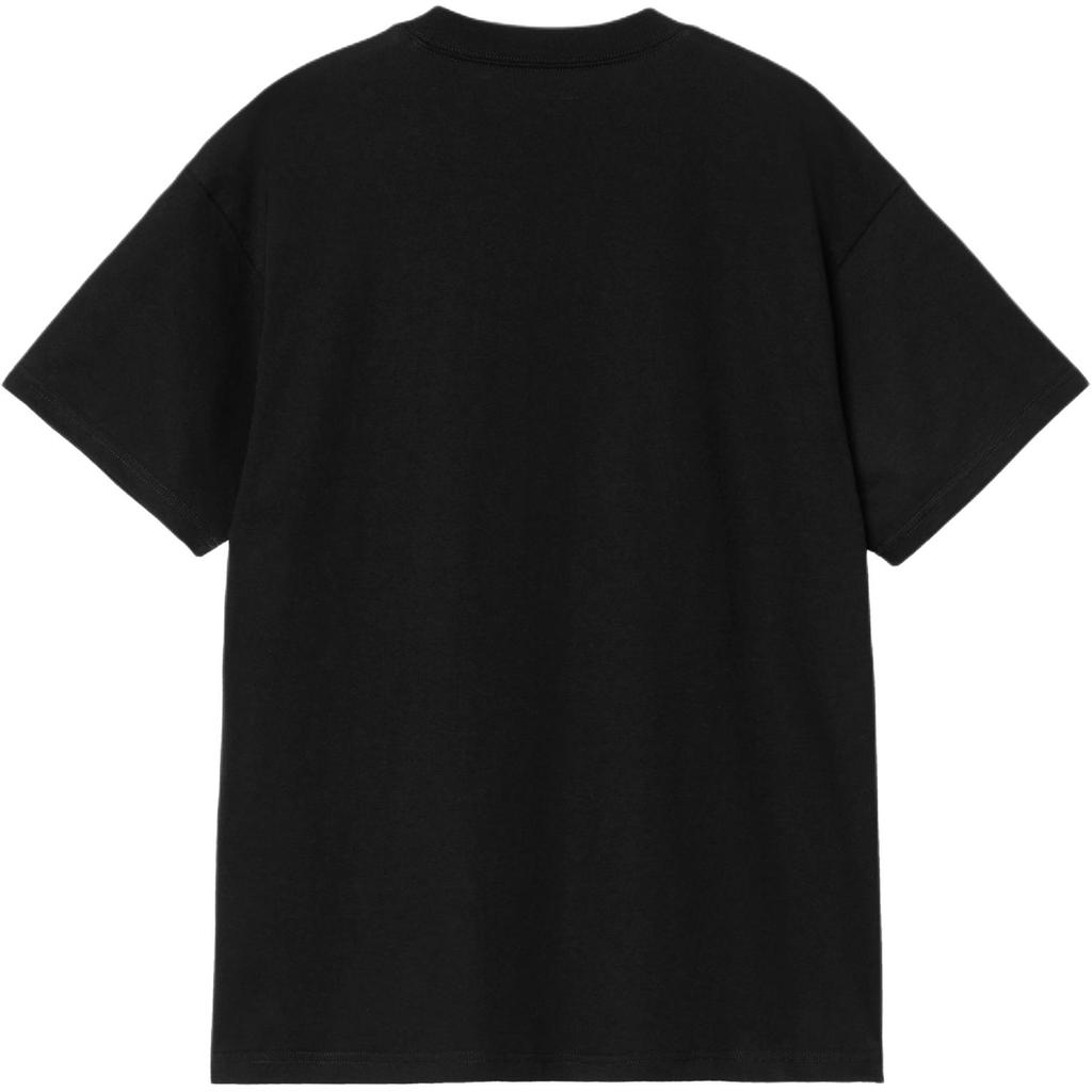 Carhartt WIP FW25 S/S Moving Letterpress T-Shirt Loose Fit Graphic Print Crew Neck Short Sleeve T-Shirt Men Tops I035998-89-XX