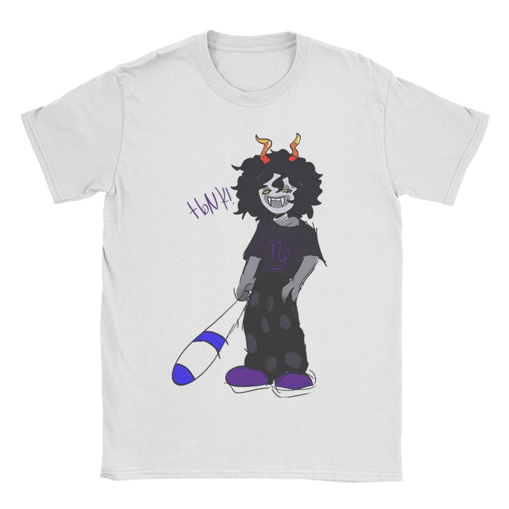 Vintage Say Gex Guys H-Homestucks T-Shirts for Men Round Collar Cotton T Shirts  Short Sleeve Tees New Arrival Tops