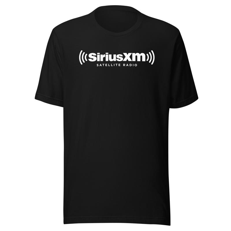 SIRIUS XM Inspired Satellite Radio Logo Unisex Tee S 5XL S разноцветный