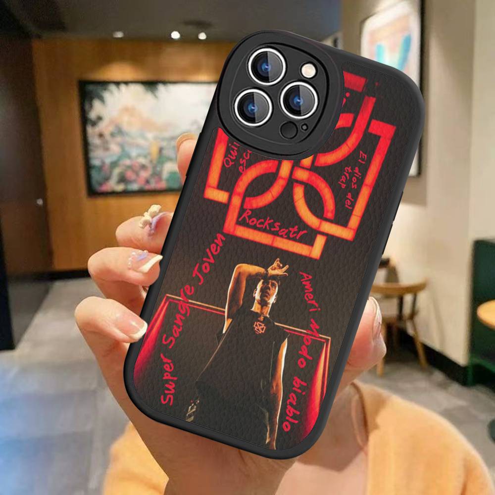 Fashion Rapper DUKI Phone Case For IPhone 16 15 14 13 Pro Max 11 12 Plus Leather Silicone Cover