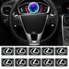 10 stk Bilstyling Klistremerke Emblemer Merker for Lexus Logo RX350 IS300 ES350 IS250 CT200H IS GS350 NX200T ES250 Interiørdekorasjon
