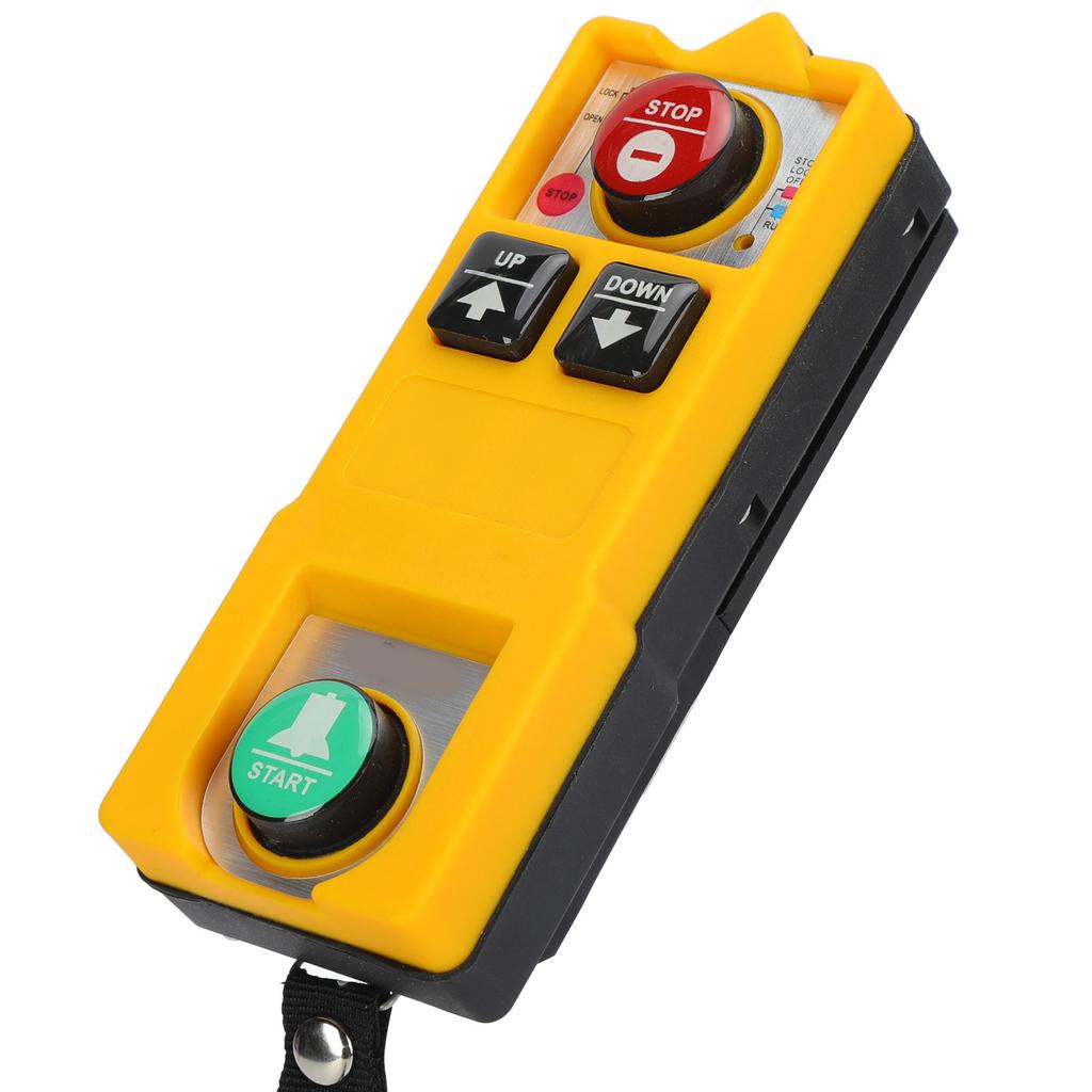 Crane Remote Control Hoist Controller 2 Key Switch 3 Proofing Waterproof ABS ShellDC 36V