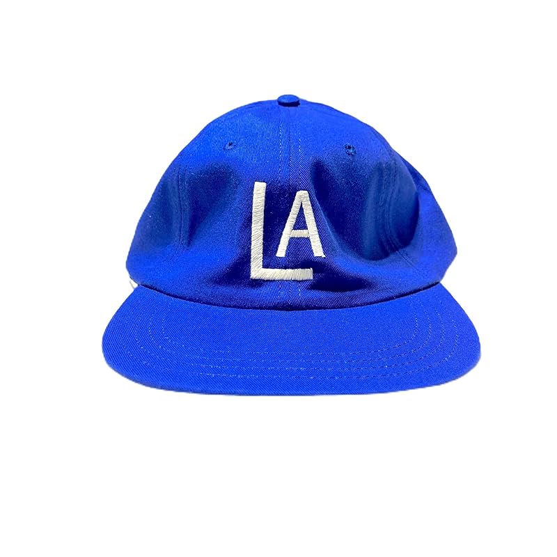 

[COOPERSTOWN BALL CAP] cooperstown ball cap LA Los Angeles angels 1943 model MADE IN USA Made in America (ROYAL)
