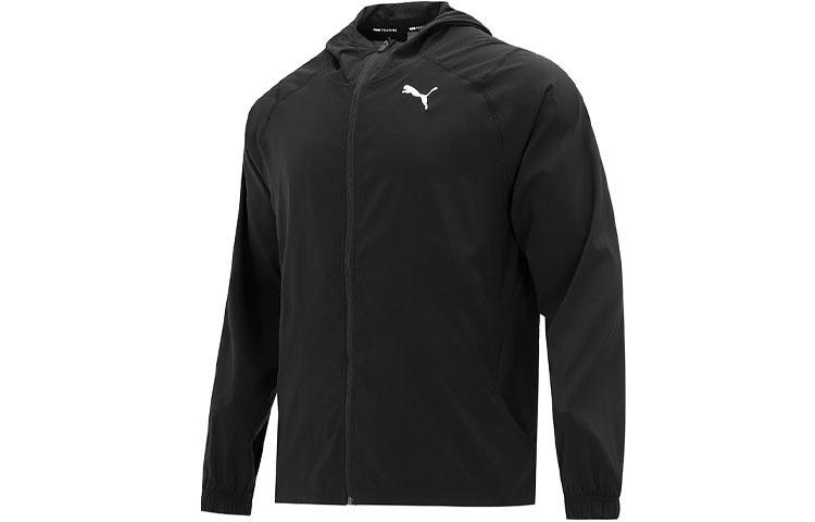PUMA Jackets Men s Black Hooded Moderate Other 521532-01 M