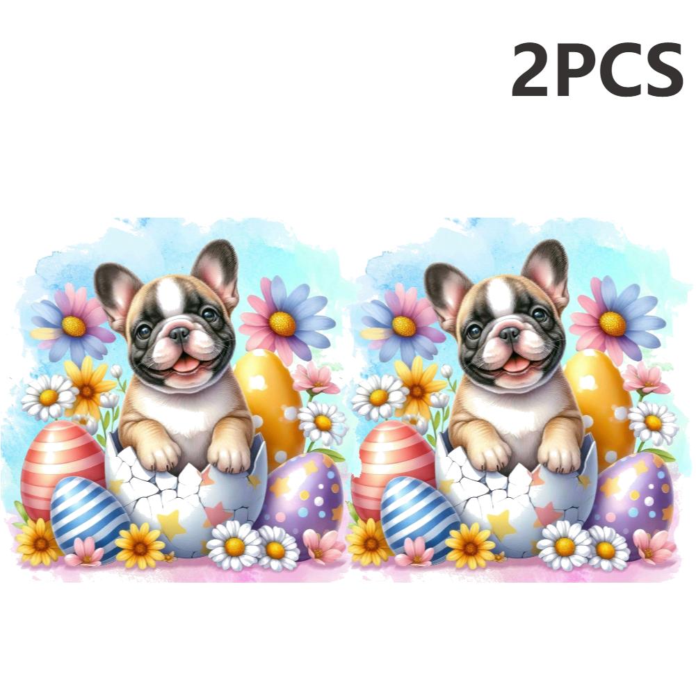 2pcs 5D DIY Full Round Drill Diamond Painting New Creative Easter Kit Home Decor Art Craft 30x30cm Living Room Bedroom Decoratio