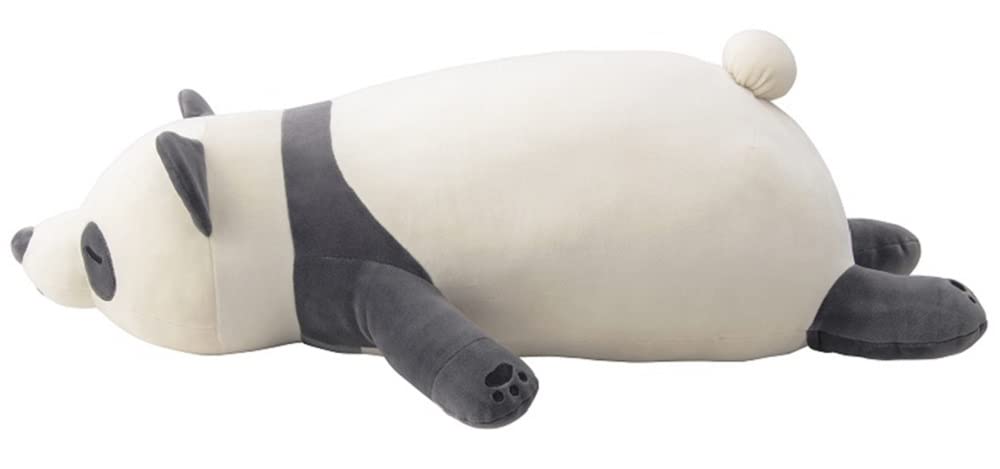 Livheart Premium Sleepy Animals Panda Lingling Body Pillow, Large (Approx. 70cm Long), Fluffy and Squishy Plush Toy, Gift 48903-95