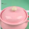 1/8 1/12  Dollhouse Miniature Candy Color Kitchen Soup Pot Model Sauce Pan Toys