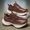Daddy shoes men's 2 autumn new models small waist thick sole thin retro sports break