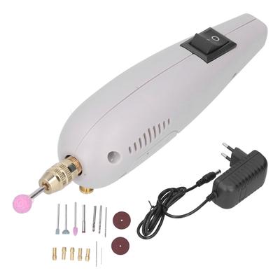 18ks Mini elektrická bruska Miniaturní elektrická vrtačka Gravírovací pero Sada pro Sklo Keramiku P?500?1A