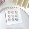 Bling Decorative Sticker Love Heart Rhinestone 3D Crystal  Sticker DIY Children Toys