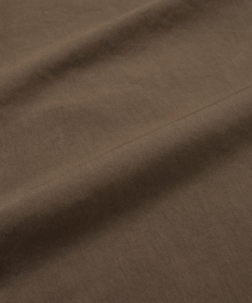 KIIMUIR Curved Wide Cotton Pants_Brown [Select Belt/Keyring]