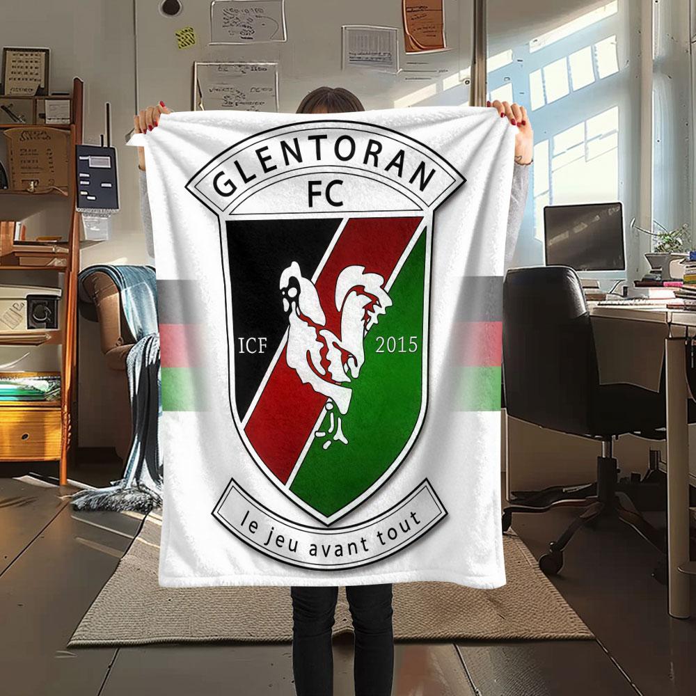 1PC Glentoran Power Blanket, High quality Comfortable for All Seasons, Home Decor, Warmth and Comfort