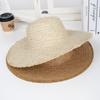 Travel Hat Women's Summer Sunscreen Big Eaves Holiday Beach Fur Breathable Sun Hat Hand Embroidery Embryo