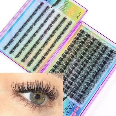 84 Clusters Thick Grafting Lashes Bold Definition Cluster Lashes  Eyelash Extension