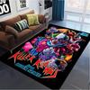 Killer Clown Horror Carpet Rug for Living Room Bedroom Home Sofa Decoration,Kids play Non-slip Floor Mat
