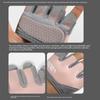 1Pair Breathable Anti-Slip Workout Gloves Four Finger Hand Palm Protector  Heavy Duty Accessory