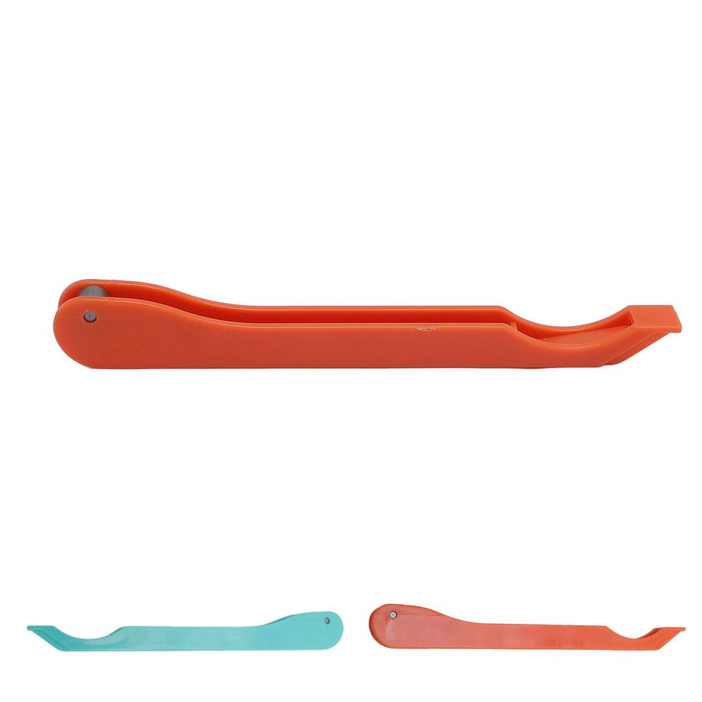 Stained Glass Copper Foiling Tool Glossy Secure Grip Plastic Robust Stained Glass Hand Foiler with Ergonomic Handle for Project