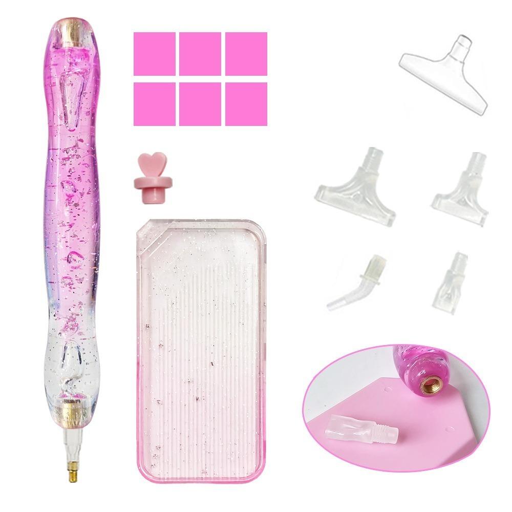 with Multifunctional Tips Diamond Painting Pen DIY Craft Replacement Pen Heads 5D Diamond Painting Tool Embroidery with Stopper