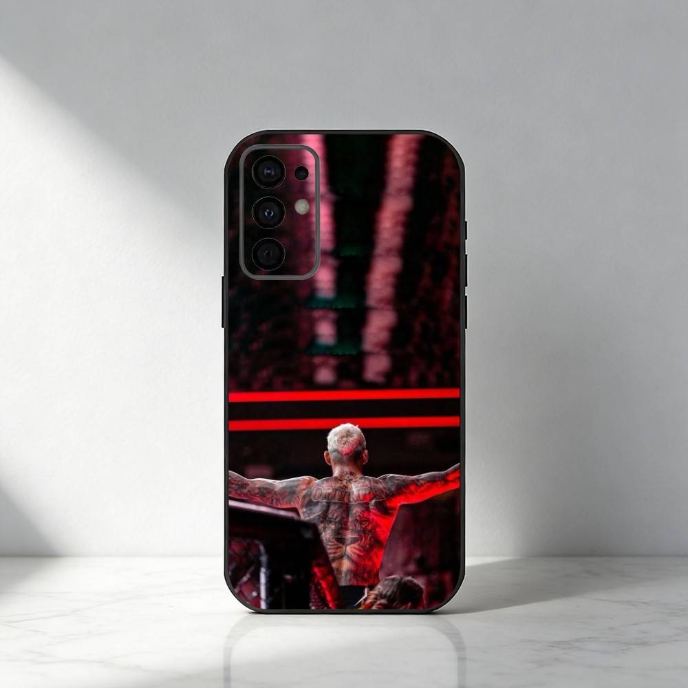 Combat AthletesC-Charles O-Oliveira-a Phone Case For Samsung S25,S24,S21,S22,S23,S20,Ultra,S26,Plus,Fe,Note,5G Black Cover