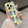 Urocze Kreskówkowe Etui Stitch Modne Etui Na Telefon Dla iPhone 17 AIR 16 15 14 13 12 11 Pro Max Plus Matowe Etui z Wrażeniem Skóry