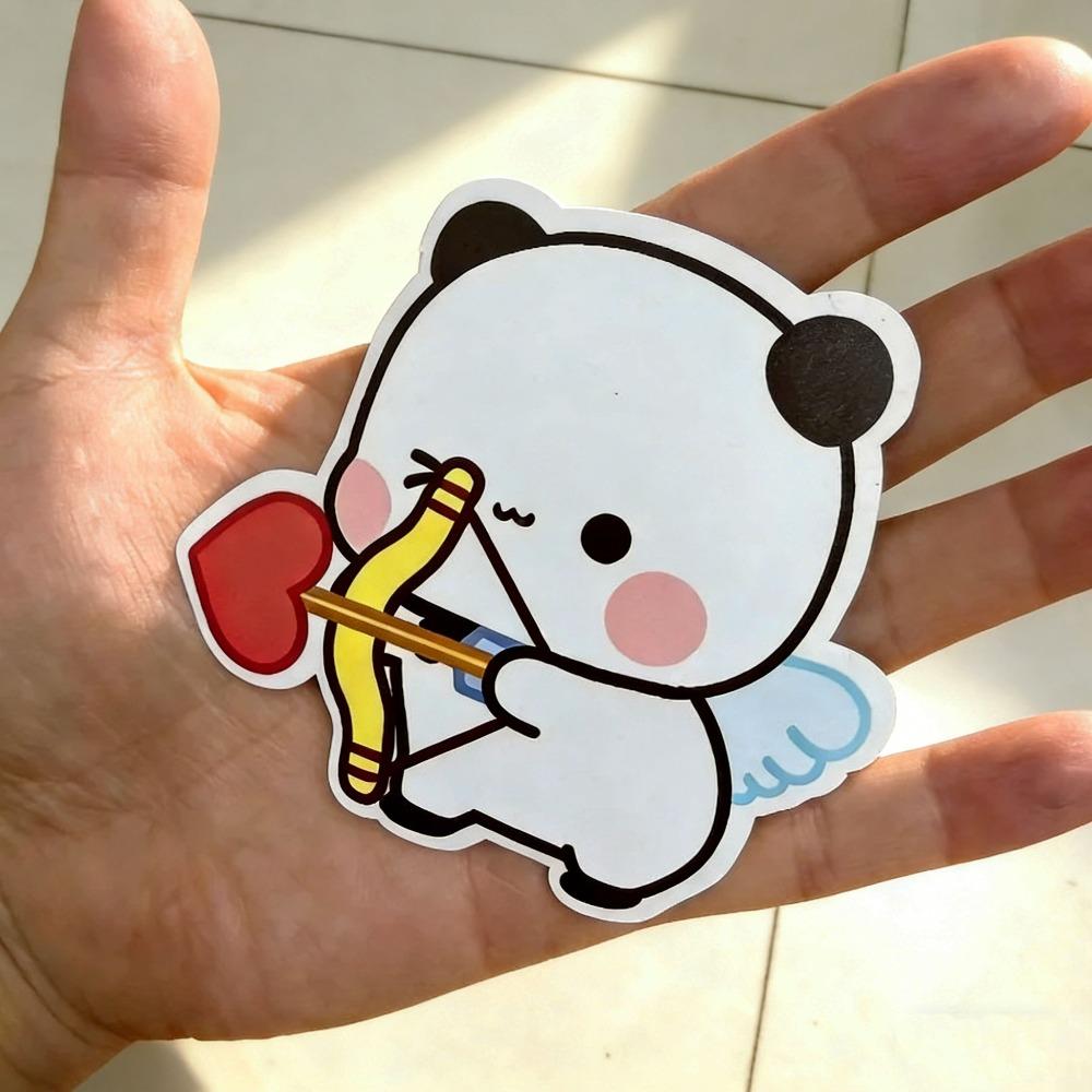 Kawaii Bubu and Dudu Fridge Magnets Cute Anime Panda Bear Yier Home Decor Sticker for Refrigerators Accessories