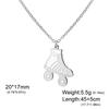 Lucktune Alloy Roller Skates Pendant Necklace for Women Ice Skating Shoes Crystal Zircon Choker Necklace Jewelry Winter Gift New