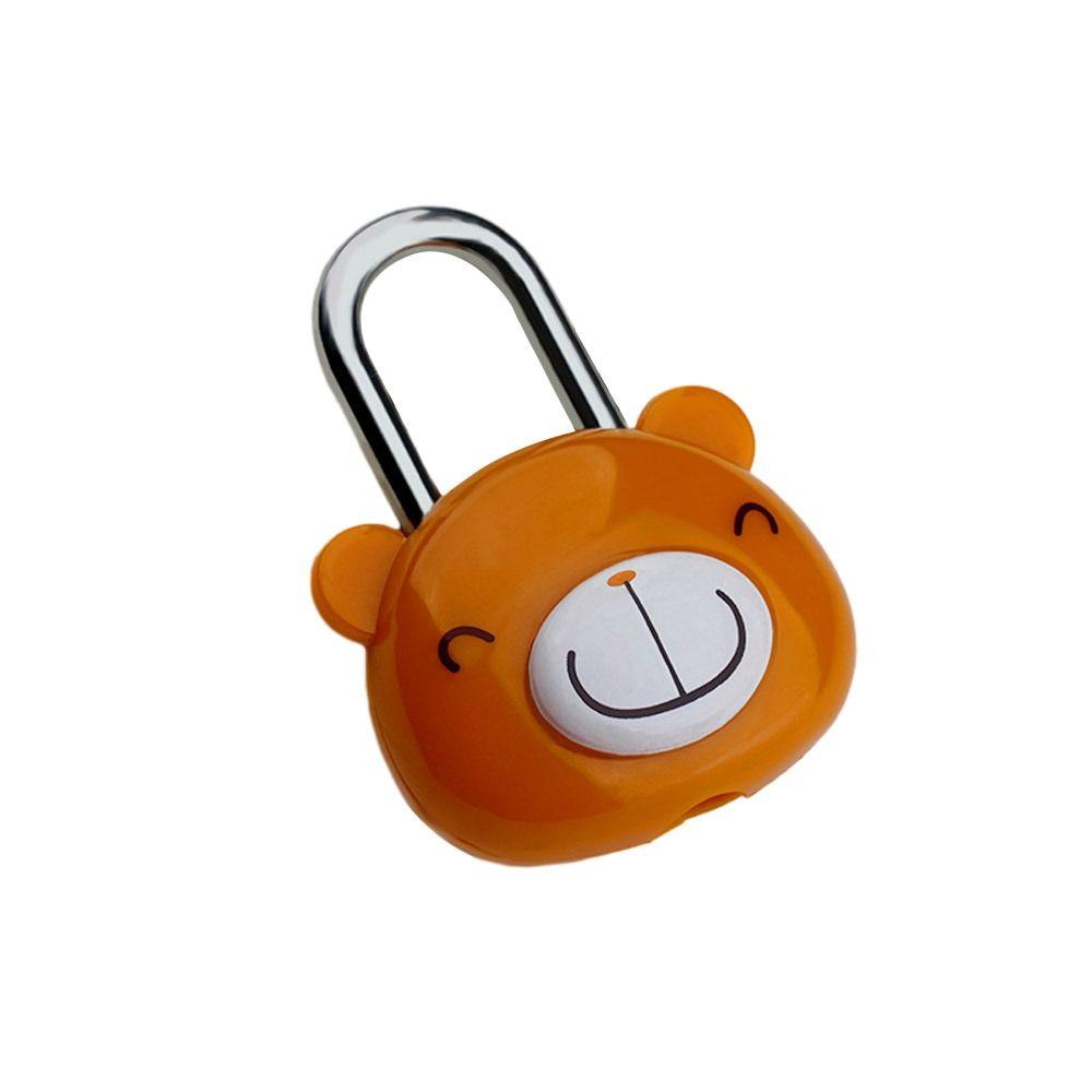 מנעול פלסטיק דוב מנעול דוב מצויר מנעול מיני לארון סטודנט