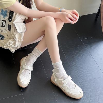 Fashion 2025 Mary Jane Shoes Women's Platform Lightweight and Versatile Comfortable Breathable Casual Sports Shoes