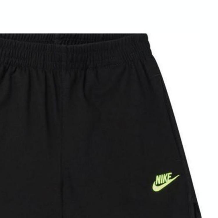 Nike Fashionable Casual Versatile Shorts Kids shorts Black NY2522090PS-001