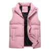 Men's Vest Autumn and Winter Korean Style Loose Jacket Zipper Cardigan Top