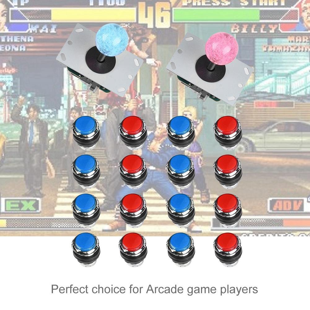 Accessories For Arcade Zero Delay USB Encoder DIY Kit Set Game USB Cable LED Button