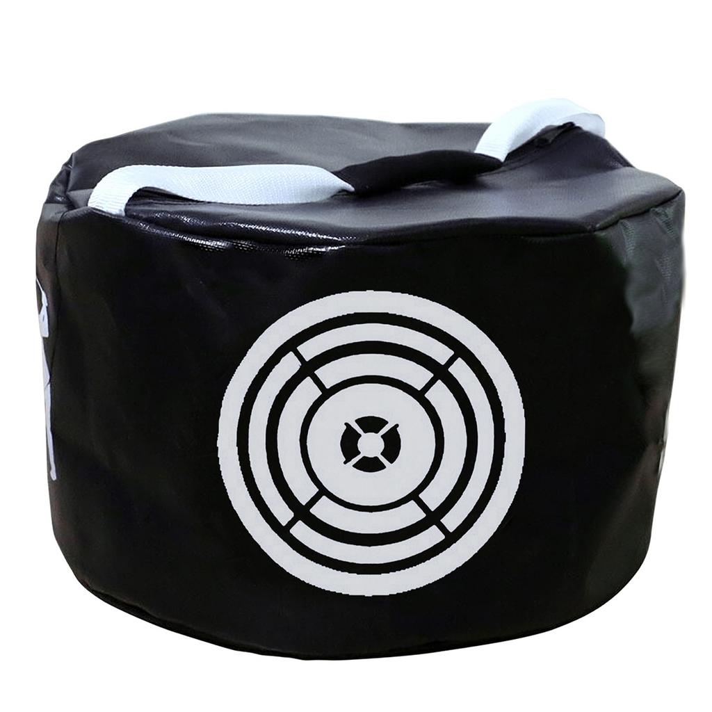 Golf Swing Trainer Smash Bag Strike Practicing Hitting Force Strengthened for Beginners Black Standard