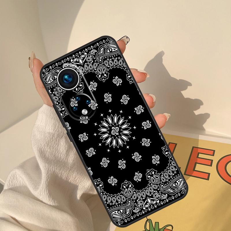 Royal Bandana Paisley Case For Honor Magic 8 Pro 7 6 5 Lite Cover For Honor 200 400 50 70 90 X8a X8b X9a X9b X9c