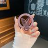 Butterfly Mini Phone Holder Back Adhesive Support Kickstand Back Sticker Bracket  Universal