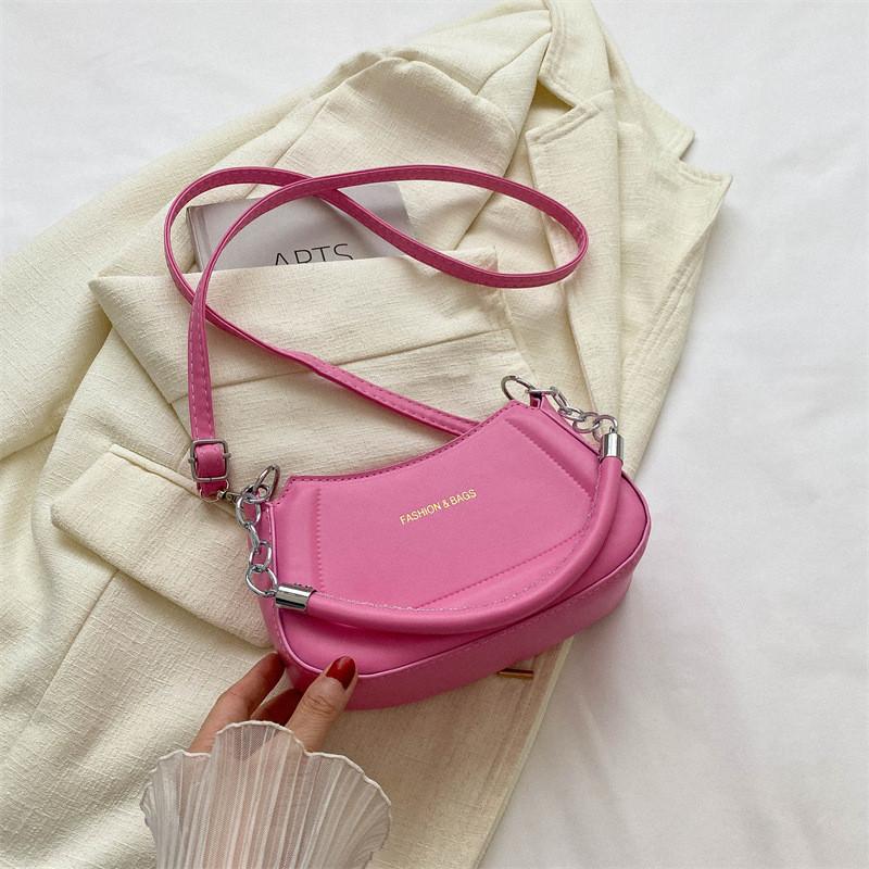 Stylish Silver Pu Leather Small Square Shoulder Bag 2023 New Design For Daily Outfits