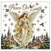 Holiday Home Ornaments Christmas Window Clings, Removable PVC Decals, Snowy Festive Glass Clings Stickers for Party And Store Decorations Easy