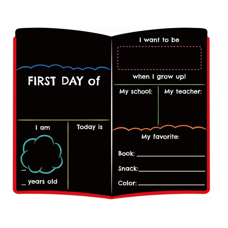 Portable Chalkboard Blackboard with Durability Ecological Friendly Design for School Office and Creative Note Taking