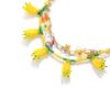 Handgefertigte Perlen Bananenblüte Anhänger Halskette Mehrschichtiger Schmuck Für Frauen Sommer Mode Harzperlen Schichtkette