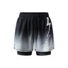Mens Quick-Dry Double-Layer Swim Trunks With Built-In Briefs Loose Fit Breathable Water Sports Shorts Swimming Surfing