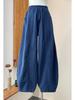 Women's Spring/Summer Zen Retro Cotton Linen Lantern Pants