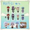 8-10Cm Frieren: Beyond Journey'S End Anime Figure Sitting Fern Action Figures Frieren Noodle Stopper Figure Collection Model Toy