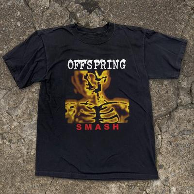 The Offspring Tee Smash Album Unisex Black T-shirt Size S-5XL